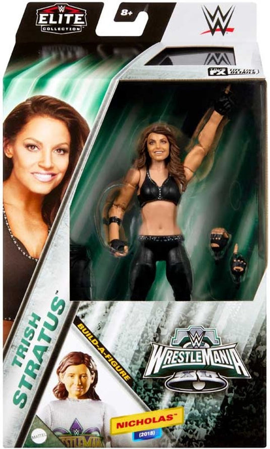 Mattel wwe elite wrestlemania trish stratus actiefiguur speelgoed.