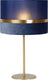 Lucide extravaganza tusse - tafellamp - ø 30 cm - 1xe14 - blauw