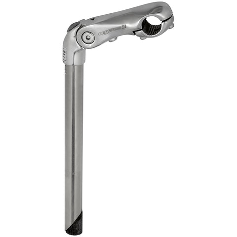 Ergotec stuurpen Kobra Vario tube 22.2 90 rvs zilver