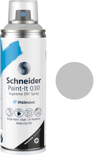 Schneider schrijfwaren schneider spuitbus verf - paint-it 030 - diy spuitverf - acrylverf - 200ml - universele primer - s-ml03050480