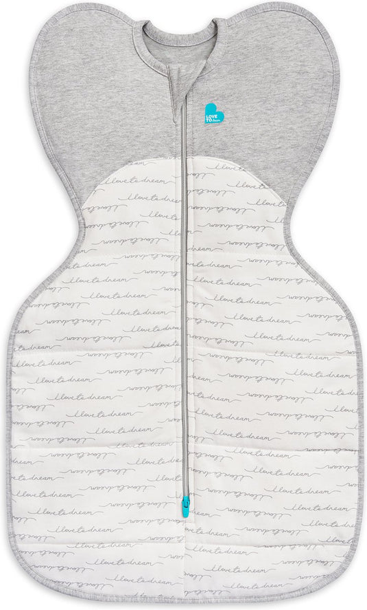 Love to dream  babyslaapzak swaddle up - inbakeren - baby 3-6 maanden - 6-8.5 kg - winter - 2.5 tog - wit