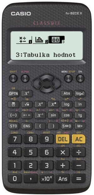 Casio fx-82cex - schoolrekenmachine - wetenschappelijk - kunststof - zwart