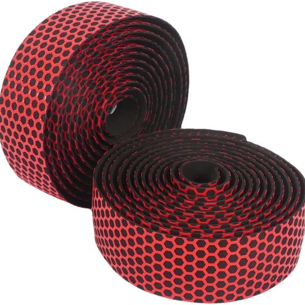 Stuurlint Edge Silicon anti-slip -  rood (2 stuks in een doos)