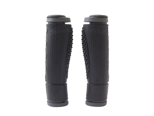 Marwi handvatset sportief zwart grijs 128mm 2-componenten , 1-kant open