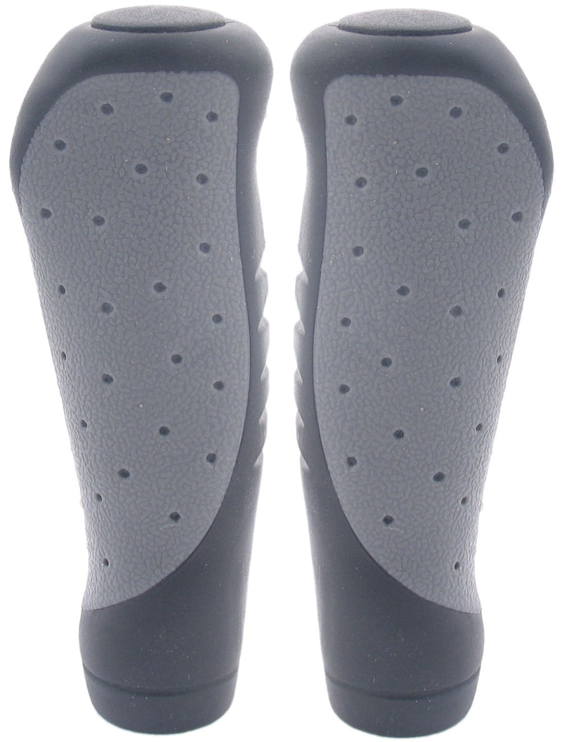 Load image into Gallery viewer, Edge Ergo City Fiets Handvatten - 135mm - Zwart-grijs
