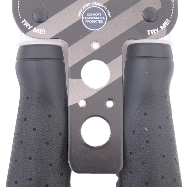 Ergo Handvatset Basic Rubber 135 mm Zwart