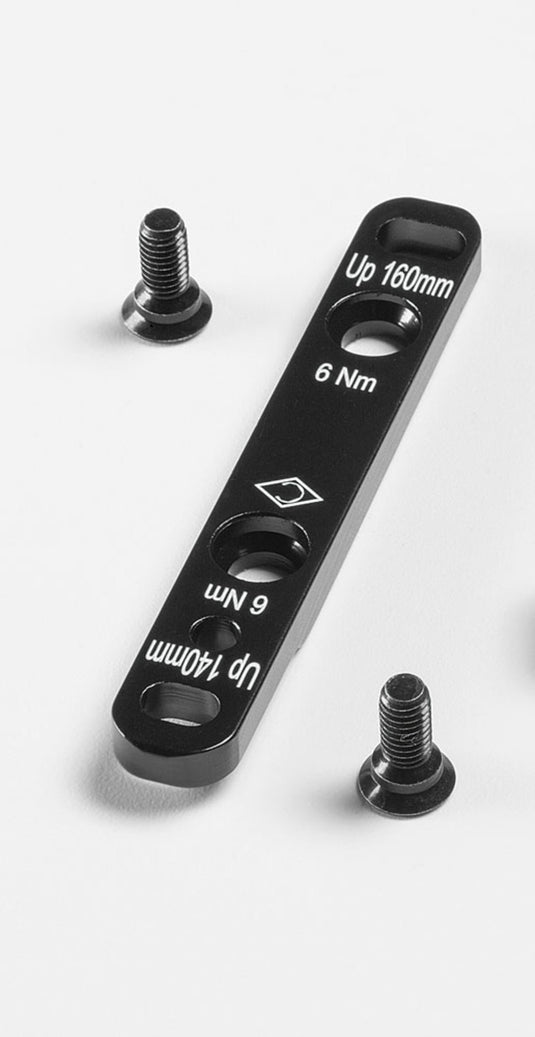 Campagnolo adapter (voor) incl. bouten Ekar