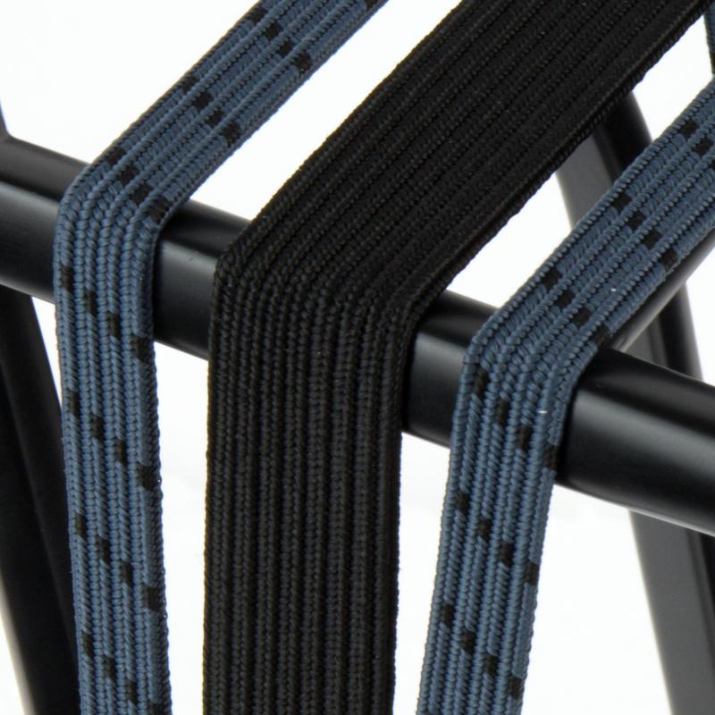 Load image into Gallery viewer, Widek Triobinder Eye 24 12mm met zwarte stalen platen blauwgrijs
