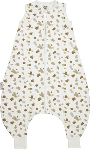 Meyco baby stains baby zomer slaapoverall jumper - sand - 80cm - 0.5 tog