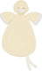Happy horse cosy eend knuffeldoek - geel - baby cadeau