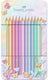 Faber-castell sparkle kleurpotloden - 12 stuks in blik - pastelkleuren - fc-201910