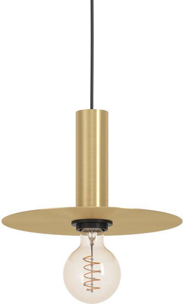 Eglo escandell hanglamp - e27 - ø 25 cm - goud - staal