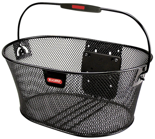 Klickfix mand oval fr.basket r k oval black