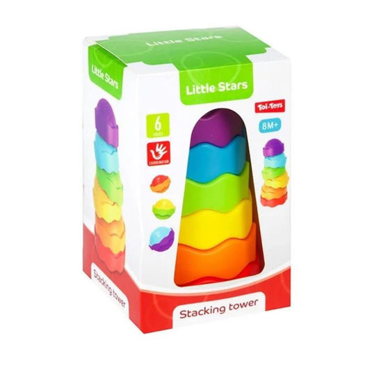 Toi-toys toi toys little stars baby stapeltoren cake 6-delig