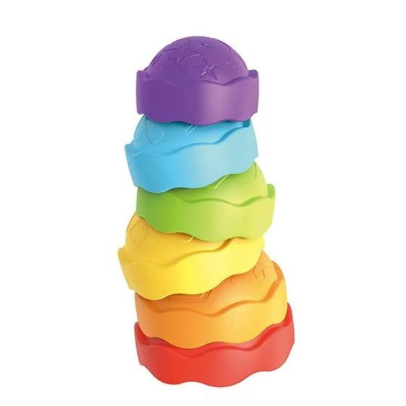Afbeelding laden in galerijviewer, Toi-toys toi toys little stars baby stapeltoren cake 6-delig
