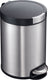 Eko - artistic pedaalemmer 5 liter - stainless steel plastic - mat rvs - prullenbak
