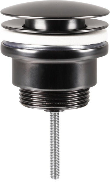 Differnz design afvoerplug gun metal
