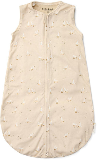 Little dutch slaapzak zomer – beige – maat 90 cm – newborn naturals – little goose
