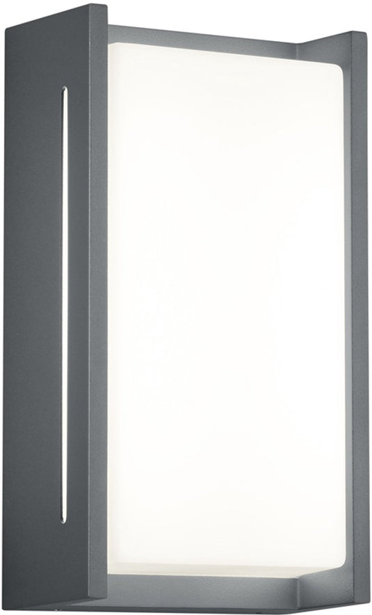 Trio indus - wandlamp - antraciet - incl. 2x smd 4 w - wandmontage - buitenverlichting - ip54
