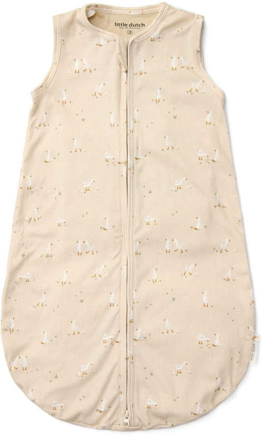 Little dutch slaapzak zomer – beige – maat 90 cm – newborn naturals – little goose