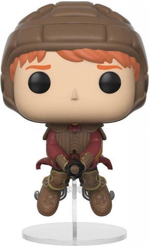 Funko : pop! harry potter ron on broom - #54 verzamelfiguur