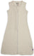 Lodger hopper - hydrofiele slaapzak baby - creme - 0.3 tog - 62cm - biologisch katoen - zomerslaapzak babyslaapzak