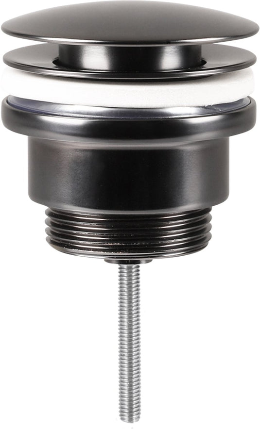 Differnz design afvoerplug gun metal