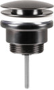 Differnz design afvoerplug gun metal