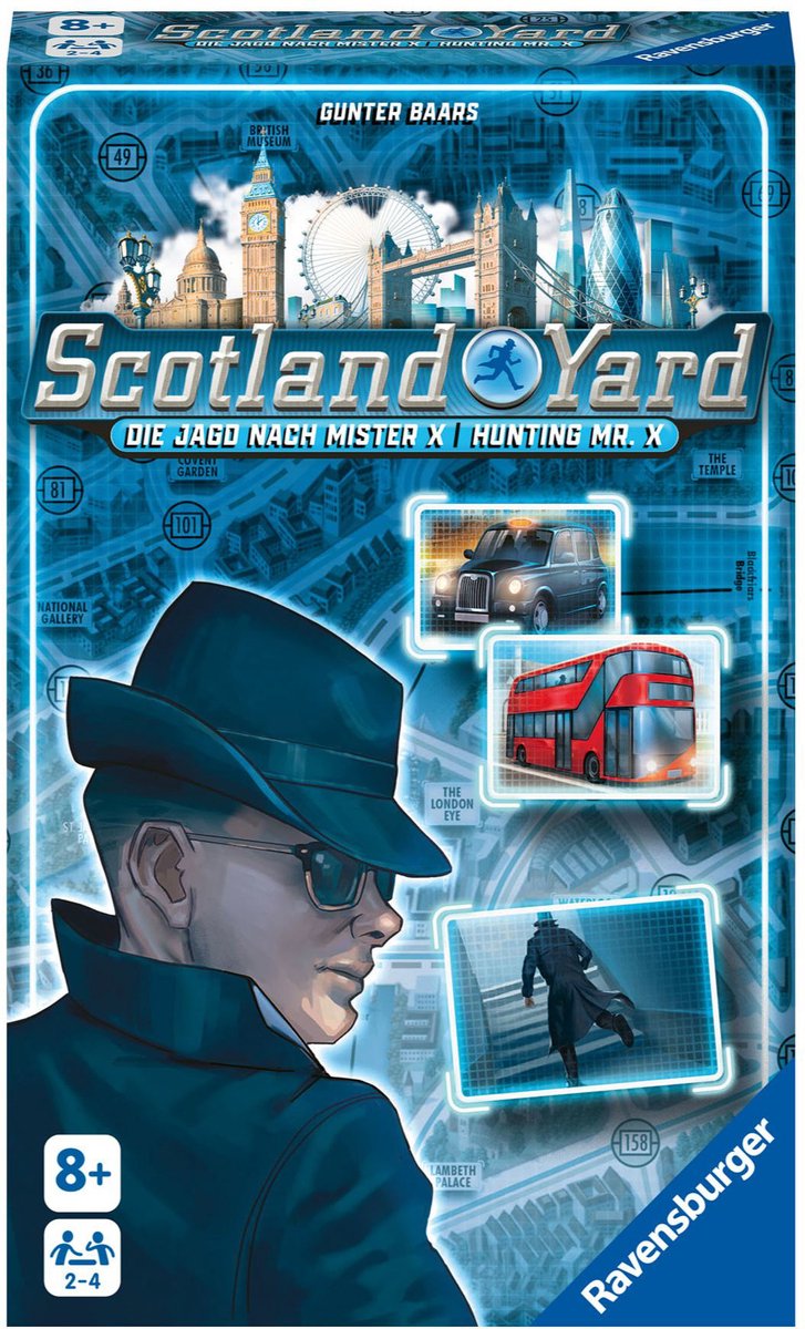 Chargez l'image dans la visionneuse de la galerie, Ravensburger scotland yard 24 bordspel

