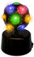 Partyfunlights - discolamp - multi-color party light - werkt op batterijen - werkt op usb - roterend