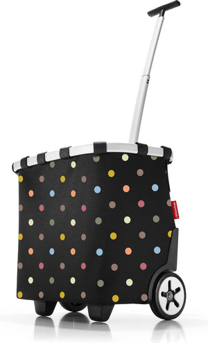 Reisenthel carrycruiser boodschappentrolley - polyester - 40l - dots zwart