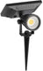 V-tac vt-952 solar spike lights - ip65 - zwart - 2w - 40 lumen - 6400k