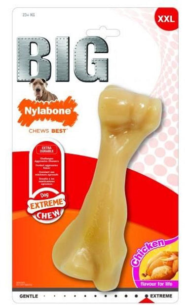 Nylabone power chew harde bijters kipsmaak
