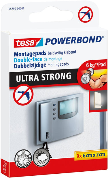 Quantore montagetape tesa powerbond extra sterk dubbelzijdig