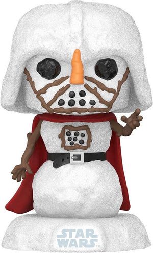 Funko star wars - holiday 2022 pop! heroes darth vader 9 cm verzamelfiguur - multicolours