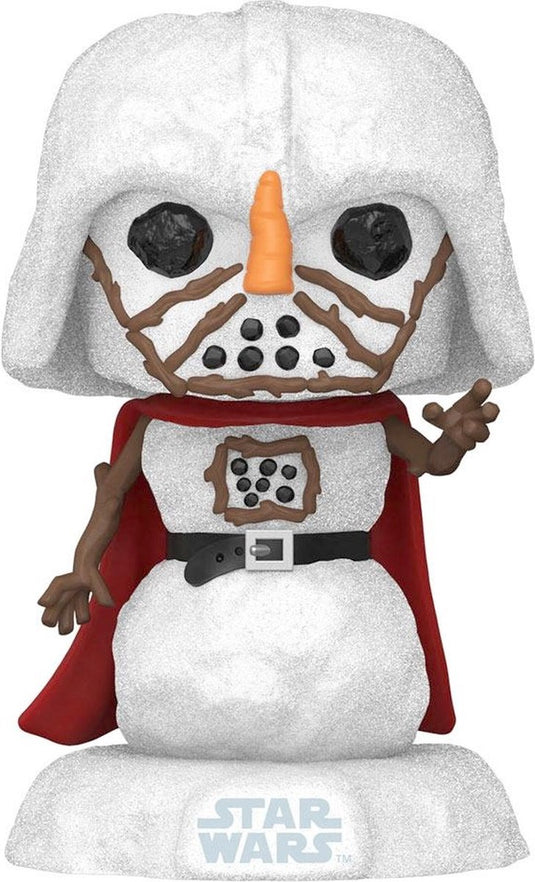 Funko star wars - holiday 2022 pop! heroes darth vader 9 cm verzamelfiguur - multicolours