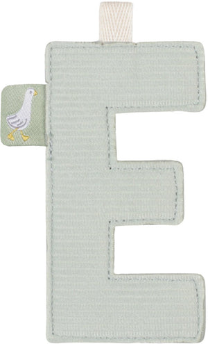 Little dutch slinger element - letter e - groen