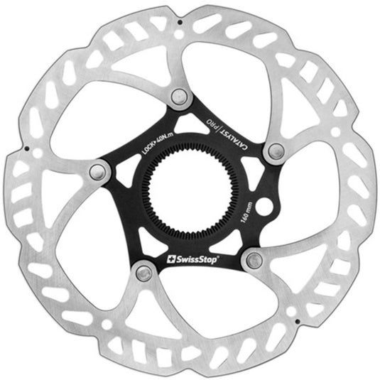 Swissstop - remschijf catalyst pro centerlock 160mm