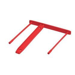 Bankers box - archiefbeugel 85mm - rood - 100 stuks