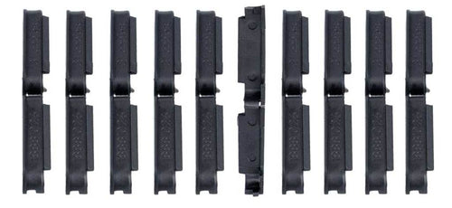 Unbranded anp framd afdekdop voor 3 kabels pvc zw ds a 10