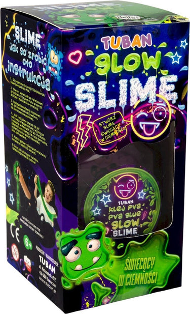 Tuban - kit – diy slime – glow in the dark