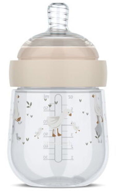 Mepal mio babyfles little dutch - 165 ml - anti-koliek - spiraalontwerp voorkomt verstopping - siliconen van medische kwaliteit - little goose