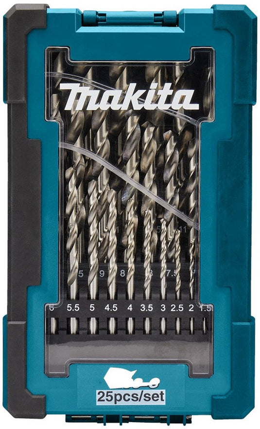 Makita metaalborenset 25-dlg hss-g - d-67555