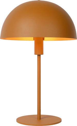 Lucide siemon - tafellamp - ø 25 cm - 1xe14 - okergeel