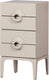 Woood ladekast 4 lades merge - hout - greige - 89x44x45 cm