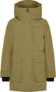 Didriksons harriet wns parka dames outdoorjas - olive green
