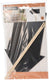 Koopman krijtbord pijl op stok houten schoolbord 50cm decoratie.