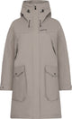 Didriksons thelma wns parka 10 dames outdoorjas - ash brown