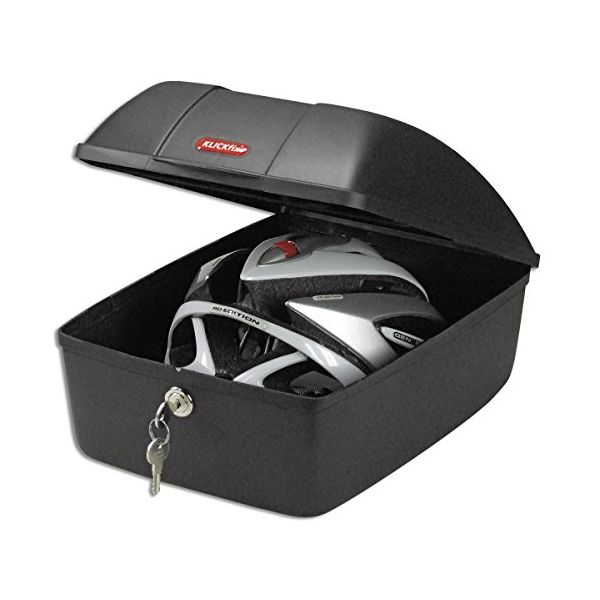 Load image into Gallery viewer, Topkoffer Polisport Luxe met quick release bagagedragerbevestiging - zwart
