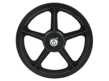 Hzb voorwiel 12 inch etrto 203 kunststof zwart vaste as